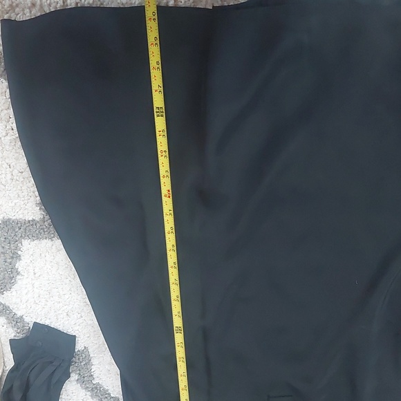 Bill Tice for Malcolm Starr Black Vintage Designer Shirt Dress size Med - Picture 12 of 13